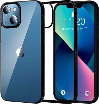 UNIQ Accessory Transparante Telefoonhoesje voor Apple iPhone 13 - Bescherm je Telefoon - Silicone Back Cover