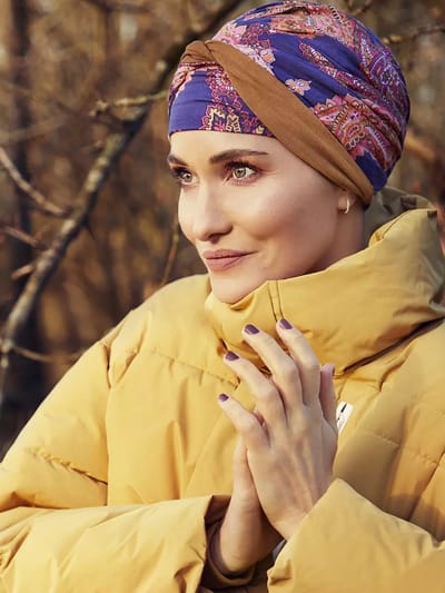 Shakti turban - Christine headwear - chemo mutsje