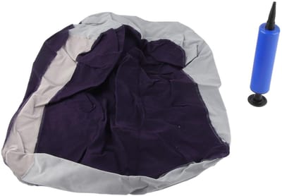 Dailygoods- Voetsteun Opblaasbaar - Ontspannende Voetenbank - Kussen voor Thuis/Kantoor - Verlichting Spierpijn - Verbetering Bloedcirculatie - Zacht en Comfortabel