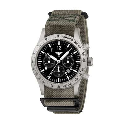 KHS - KHS.PLASSC.DFSGO - Polshorloge - Heren - Solar - PLATOON Steel Solar Chronograph