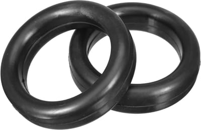 70mm O-Ring Universele Auto Demper Uitlaat Ophangrubber Kit - 2 Stuks voor Verbeterde Geluidsisolatie en Duurzaamheid