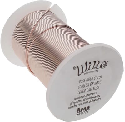 Roségoud Kleur Draad 20 Gauge - 13.5 Meter - Roestvrij en Tarnishbestendig voor Sieraden