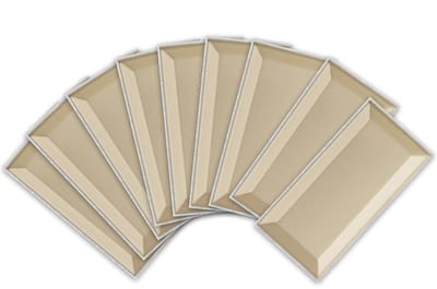 Dailygoody - Wandtegels Stickers - Zelfklevende Decoratieve Tegels - Perfect voor Keuken en Badkamer - 9 Stuks - Eenvoudig aan te brengen - Makke