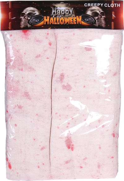 Creepy decoratie doek bloody 250 cm x 50 cm