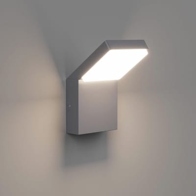 Moderne waterdichte LED wandlamp 24W voor binnen en buiten - 1500 lumen, zwart, koude witte verlichting