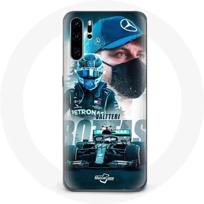 Case voor Samsung galaxy P30 pro Formule 1 Valtteri Bottas Finse coureur