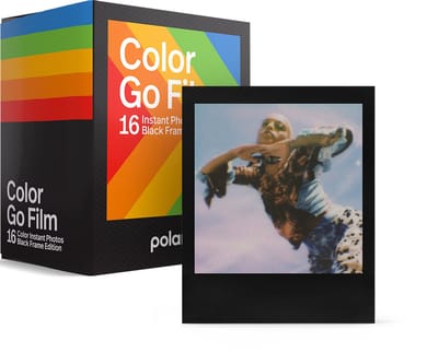 Polaroid Color instant film for Go - Black Frame Edition - Double Pack - 16 foto's