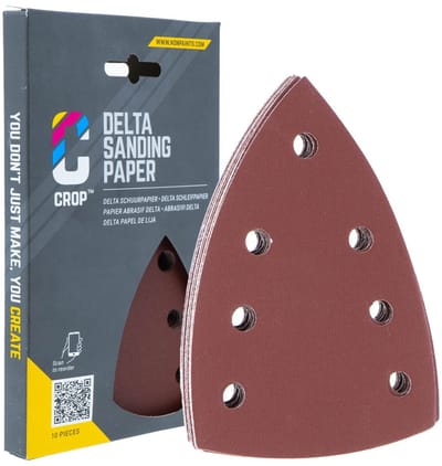 CROP Delta Schuurpapier 100x145mm korrel 150 - 10 stuks