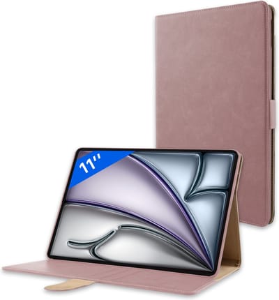 Luxe Hoesje geschikt voor iPad Air 11 inch 2024 A2902, A2903 Hoes Kunstleer Case Smart Cover