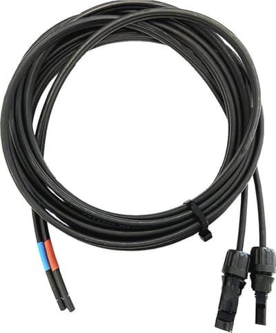 Professionele Solarkabel 10 m 6 mm² voor Zonnepaneel en Laadregelaar