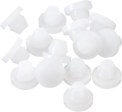 25 Stuks Ronde Siliconen Stoppen voor Gaten 8-8,5 mm Rubberen Eindkap Waterdicht