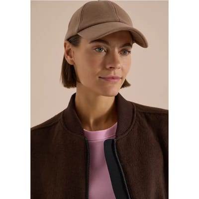 Effen baseballcap van katoen