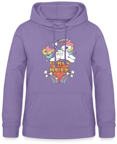 My Little Pony Retro Girls Rule Statement Hoodie Dames