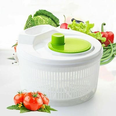 Saladedroger - kan groenten snijden, water afgieten, groenten wassen en bewaren - sla - groenten - water afgieten - filter - voor het afgieten van bladgroenten (22*15cm-50L)
