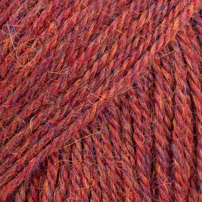DROPS Alpaca Mix - 5565 licht kastanje rood - Wol Garen