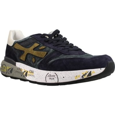 Premiata Mick Sneakers - Suède - Heren - Blauw - Maat 42