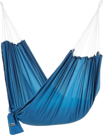 Hangmat - Kampeerhangmat Relax - Ontspannen Buiten - Superlichtgewicht Nylon - 220 x 140 cm - Blauw