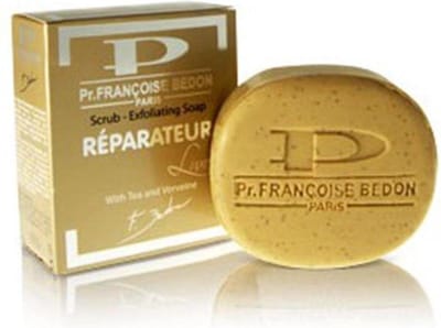 Pr. Francoise Bedon REPARATEUR LUXE Scrubbing Skin Lightening Soap 200g  - WITH­ TEA & VERVEINE EXTRACT