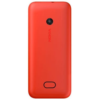 Gereviseerde Nokia Originele Nokia 208 Dual SIM Mobiele Telefoon Dual SIM Simple Set rood