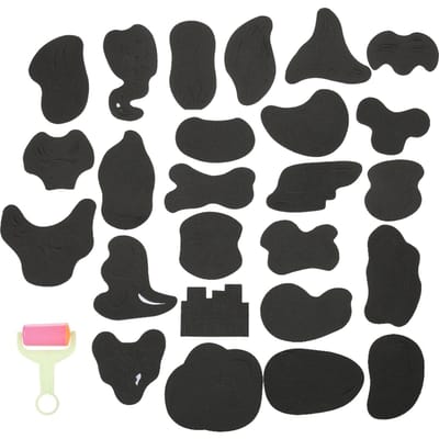 Tatouage Cheveux Modèle Sculpté Coiffure Teinture Revêtement Motifs Tatouage Outils Salon Barbier gray