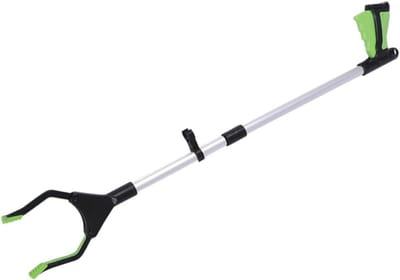 Afvalgrijper Precisieklauwen - Grijper Schoonmaken - Afval Opruimen - Sterke Klemkracht - 81.5 cm - Groen