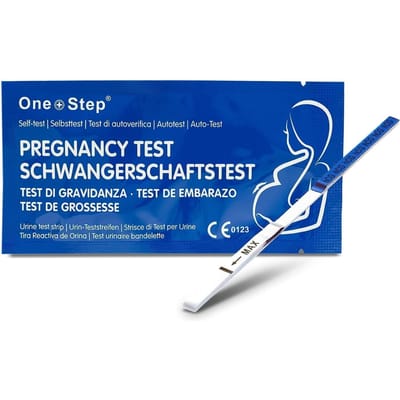 One+Step Zwangerschapstest 20 stuks - Vroege test 10 miu/ml - Betrouwbaar en gebruiksvriendelijk - Neutrale verzending - Hooggevoelig