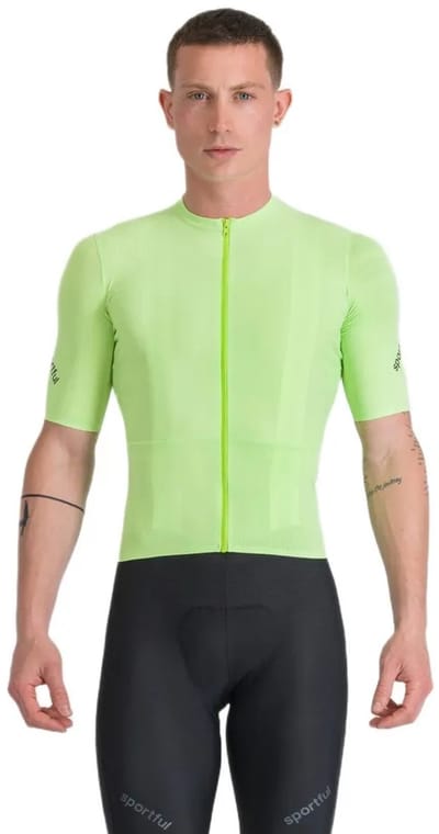 Sportful Hyperepic Korte Mouw Wielertrui Groen M Man