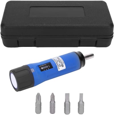OmGoods - Dailygoody - Torque Schroevendraaier - 1-6 Nm - Digitale Precisie - 156mm - Vervangbare Bits - Verbeter je Efficiëntie - Geschikt voor Klussen