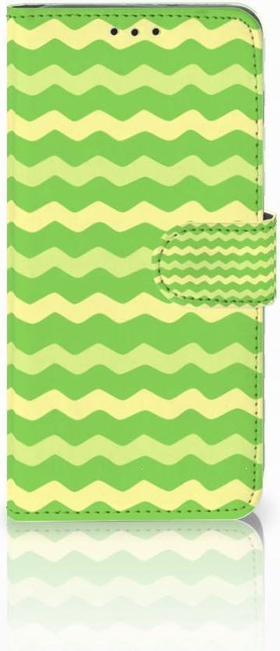 Samsung Galaxy S10 Plus Telefoon Hoesje Waves Green