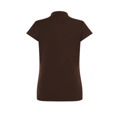 JHK Dames/Dames Regular Poloshirt (Chocolade)