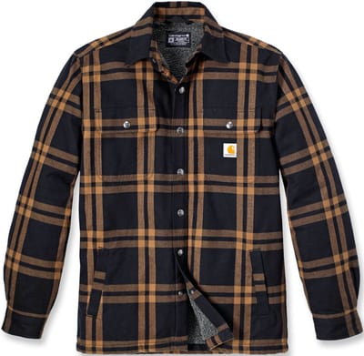 Carhartt Hemdjacke Roane Hooded Shirt Jac 106354 Black-XXL
