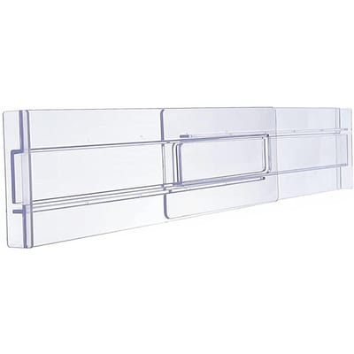 Uitschuifbare Ladeverdeler Transparant Plastic BH Kast Verdeling Opbergorganizer Garderobe Hulpmiddel white