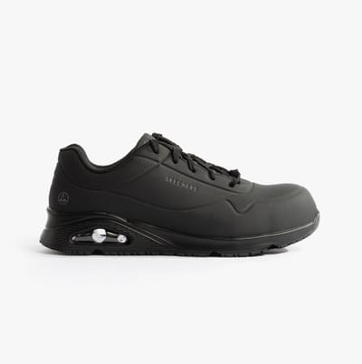 Skechers herenveiligheidssneakers UNO SR - DOLTIN 200177EC BLK zwart