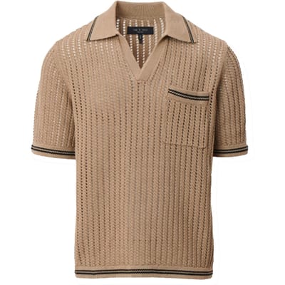 Rag & Bone T-shirt en Polo Beige