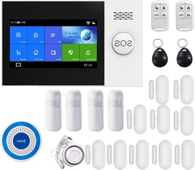 Alarmsysteem - Home Beveiliging - App Controle - Tuya SmartLife - 4.3 inch IPS - K
