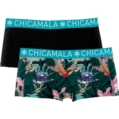 Chicamala Boxershort - 2-Pack - Meisjes Ondergoed