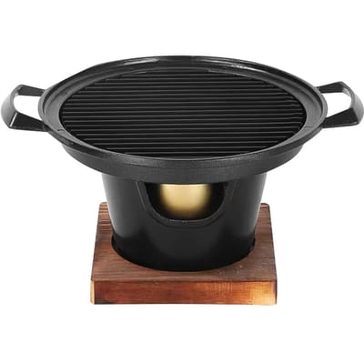 Mini Barbecue réchaud à alcool, Grill japonais pour une personne, four de cuisine amovible, plaque de Barbecue d'extérieur, outils pour rôtir la viande