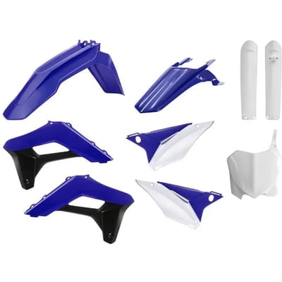 Set van 9 kunststof carrosseriekits Polisport Mx Sherco 125, 250, 300 Sc, 250, 300, 450, 500 Scf 2019>2023