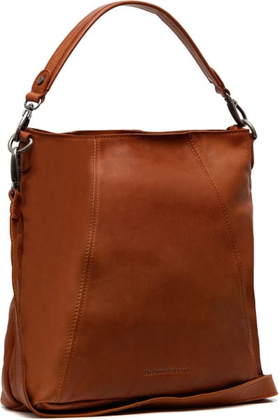 The Chesterfield Brand Leren Schoudertas Sintra Shoulderbag Cognac Lichtbruin