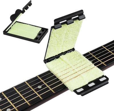 Guitar String Reinigers voor Onderhoud en Verzorging van Gitaren, Bassen en Ukuleles - 2 Pack voor Optimale Geluidservaring