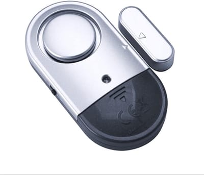 Deur Alarm - Draadloze Sensor - Veiligheid Thuis - Hoog Decibel Alarm - 2 Stuks - Wit
