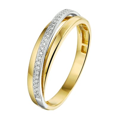 Ring Diamant 0.08ct H Si