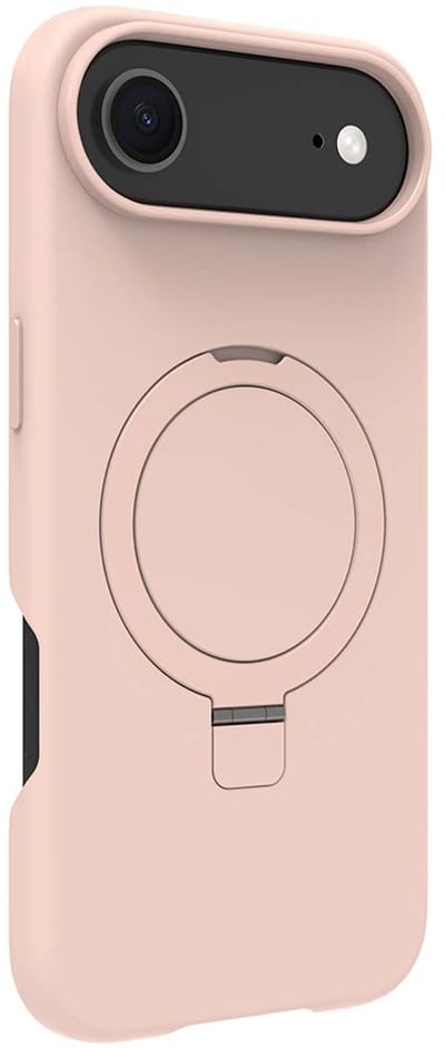 dbramante1928, Hoesje geschikt voor iPhone Air - Roskilde Kickstand MagSafe met Ring Standaard, Roze