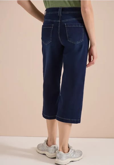 3/4 Wide Legs jeans in Loose Fit