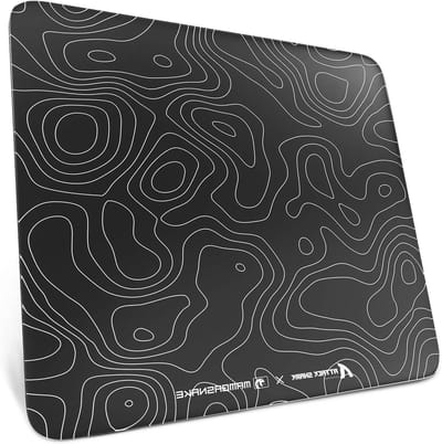 Glazen Gaming Mouse Pad met Super Smooth Oppervlak, 9H Tempered Glass, Schokbestendig en Krasbestendig, 17.72 * 15.75 * 0.2 inch, Ideaal voor Gamers en Professioneel Gebruik