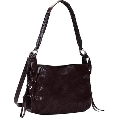Desigual schoudertas Siroco Quincy Shoulder Bag Bordeaux (rood)paars