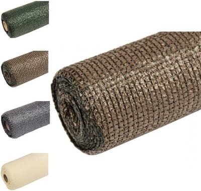Inkijkbescherming Tuin - Privacy scherm - Terras afschermen - 95% inkijkwerend - 1 x 50 m - Bruin