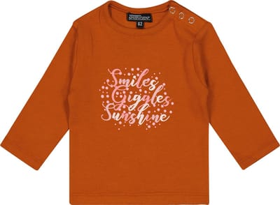 4PRESIDENT Newborn T-shirt - Spice Route - Maat 50 - Baby T-shirts - Newborn kleding