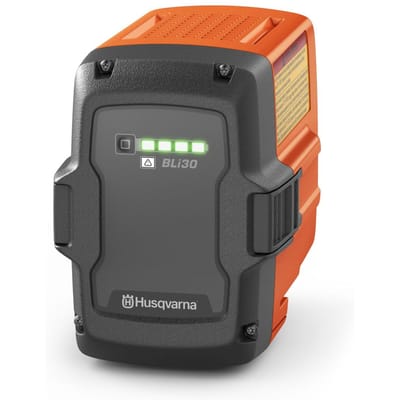 Husqvarna BLi30 36V lithium-ionaccu, 270 Wh. Krachtige accu voor apparaten uit de 300-serie.