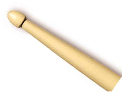 Zildjian Super 5A Hickory Sticks Natural Finish, Wood Tip - Drumsticks